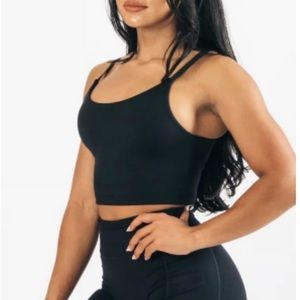 XSMALL Alphalete Alphalux force crop top